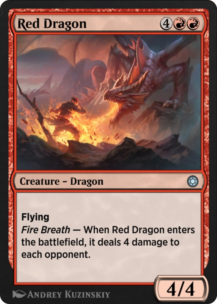 Red Dragon (HBG-188) [Alchemy Horizons: Baldur's Gate]