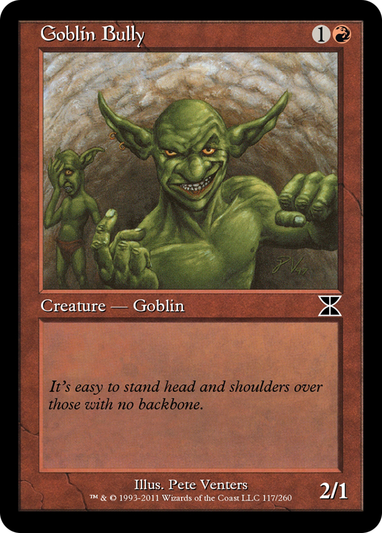 Goblin Bully (ME4-117) [Masters Edition IV] Foil