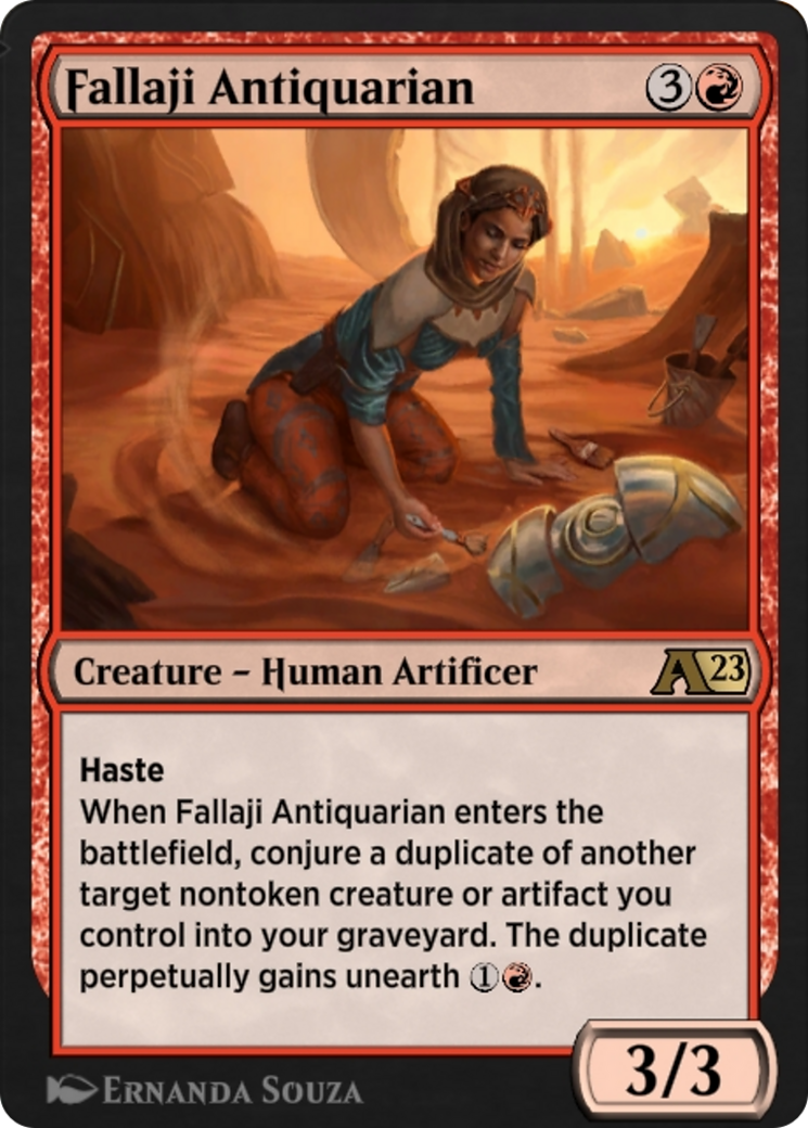Fallaji Antiquarian (YBRO-008) [Alchemy: The Brothers' War]