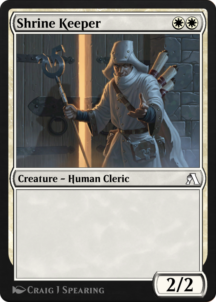 Shrine Keeper (ANB-019) [Arena Beginner Set]
