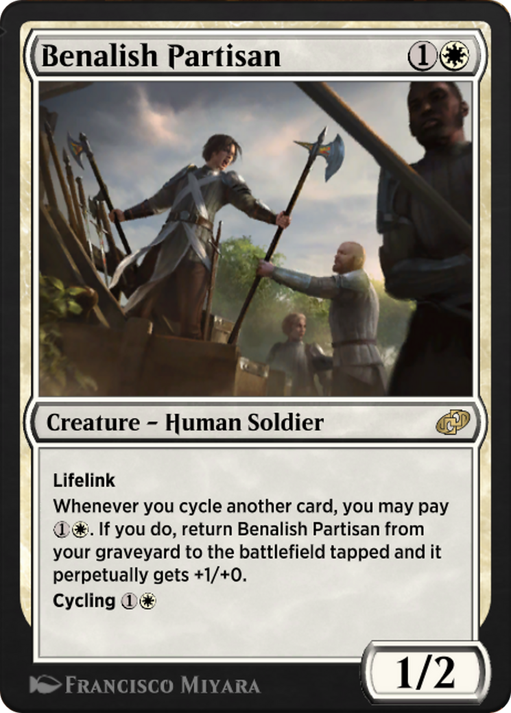 Benalish Partisan (J21-003) [Jumpstart: Historic Horizons]