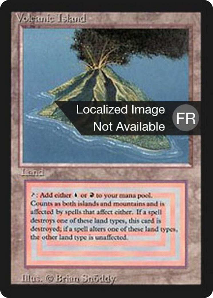 Volcanic Island (FBB-291) [Foreign Black Border]