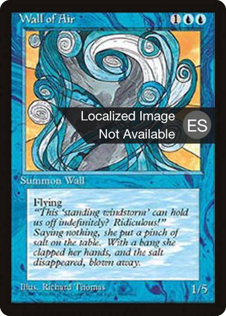 Wall of Air (4BB-113) [Fourth Edition Foreign Black Border]