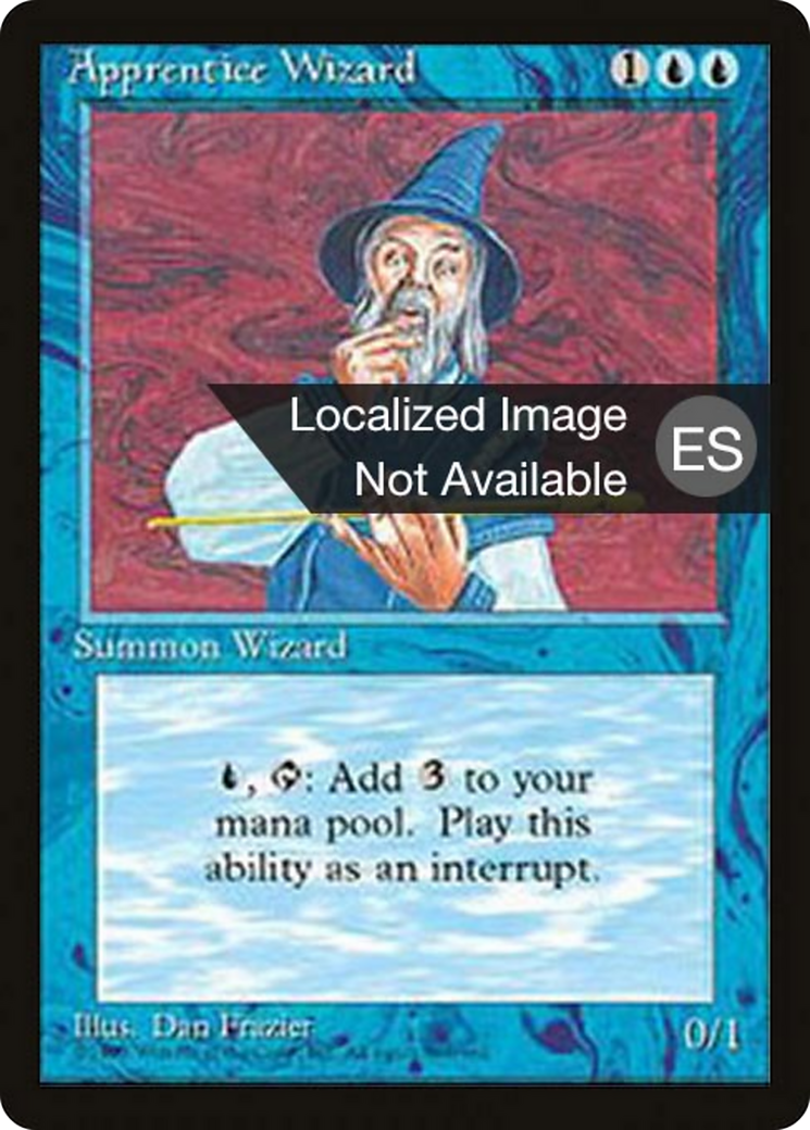 Apprentice Wizard [Fourth Edition Foreign Black Border]