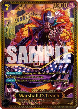 Marshall.D.Teach (SP) [The World's Strongest Warriors]