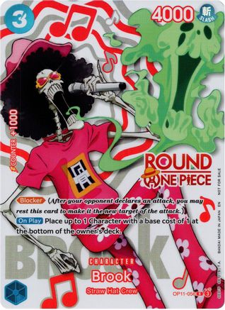 Brook (Round 1 Promo) [One Piece Promotion Cards]