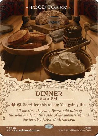 Food Token (SLD-2550) [Secret Lair Drop Series]