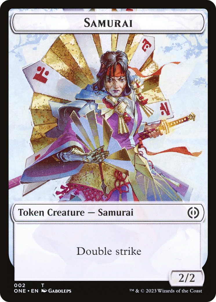 Samurai (TONE-002) [Phyrexia: All Will Be One Tokens]