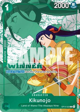 Kikunojo (Winner Pack 2026 Vol. 3) (OP14-023) - One Piece Promotion Cards Foil