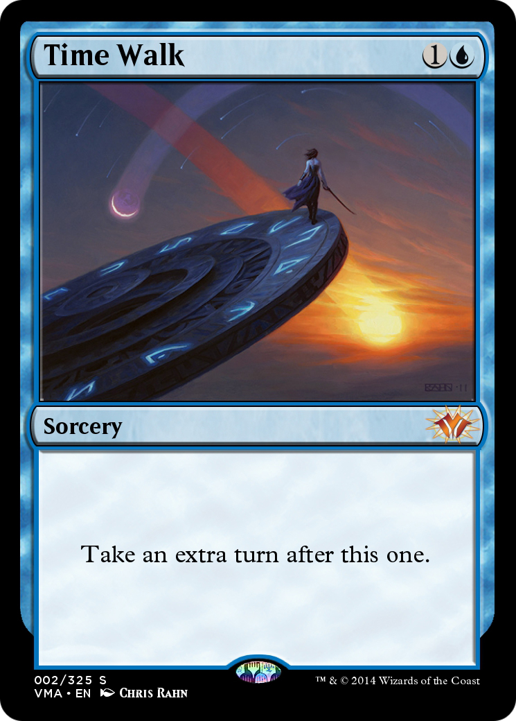 Time Walk (VMA-002) [Vintage Masters] Foil
