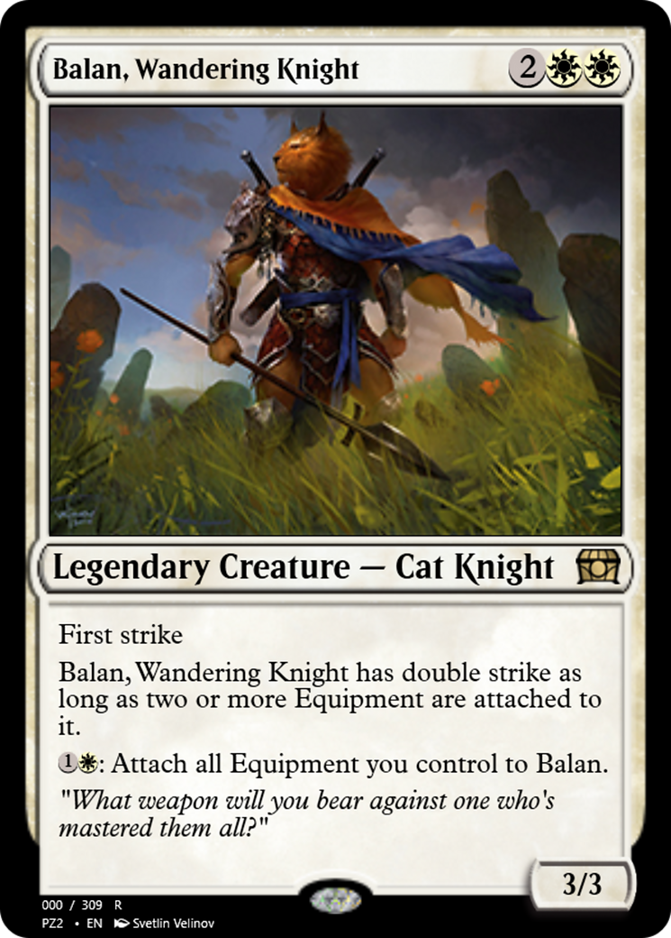 Balan, Wandering Knight (PZ2-65757) [Treasure Chest]
