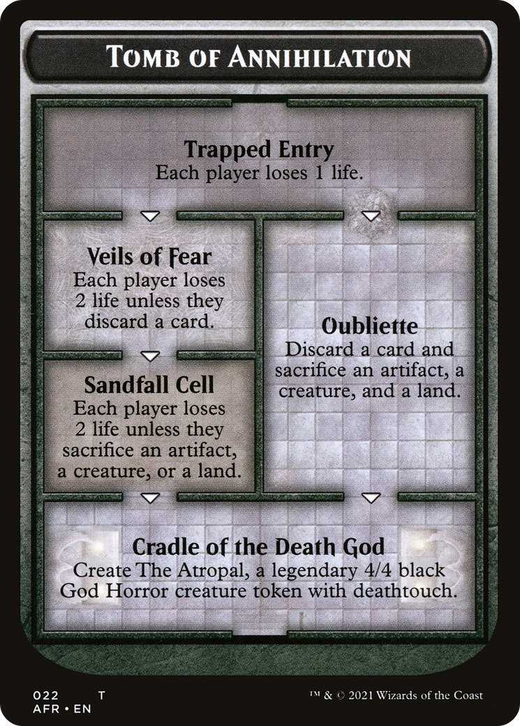 Tomb of Annihilation (TAFR-022) [Adventures in the Forgotten Realms Tokens] Foil