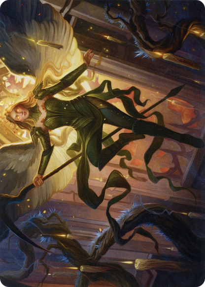 Sigarda, Champion of Light // Sigarda, Champion of Light (AMID-068) (Borderless) [Midnight Hunt Art Series]