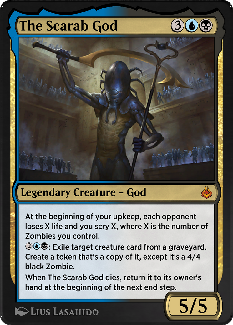 The Scarab God (AKR-259) [Amonkhet Remastered]