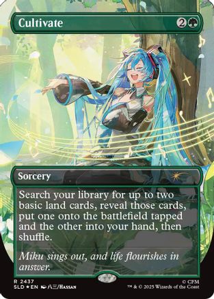 Cultivate (SLD-2437) [Secret Lair Drop Series] Foil