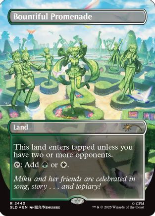 Bountiful Promenade (SLD-2440) [Secret Lair Drop Series] Foil