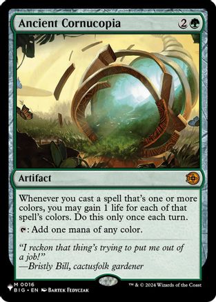 Ancient Cornucopia (LIST-016) [The List Reprints]