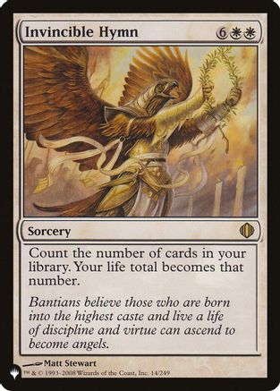 Invincible Hymn (LIST-014) [The List Reprints]