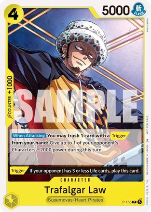 Trafalgar Law (Pirates Party 2026 Vol. 2) (P-155) - One Piece Promotion Cards