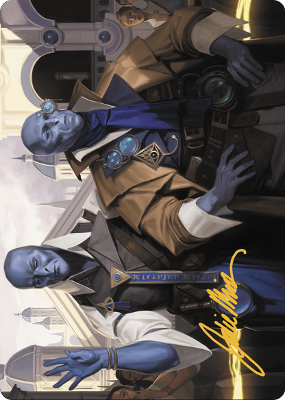 Hotshot Investigators // Hotshot Investigators (AMKM-005) (Borderless) [Murders at Karlov Manor Art Series]