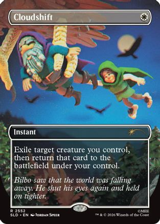 Cloudshift (SLD-2552) [Secret Lair Drop Series] Foil