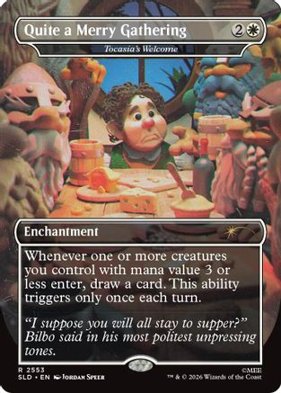 Quite a Merry Gathering - Tocasia's Welcome (SLD-2553) [Secret Lair Drop Series]