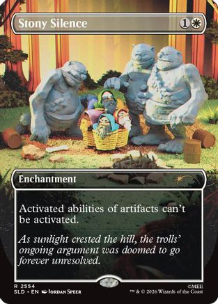 Stony Silence (SLD-2554) [Secret Lair Drop Series] Foil