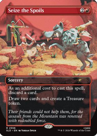 Seize the Spoils (SLD-2556) [Secret Lair Drop Series] Foil