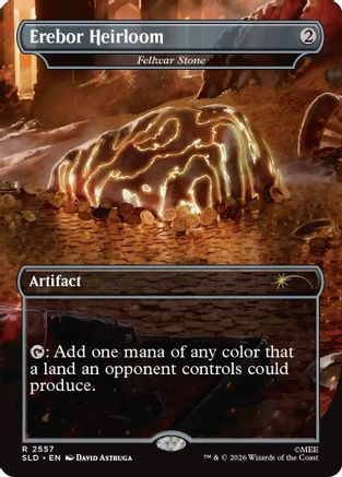 Erebor Heirloom - Fellwar Stone (SLD-2557) [Secret Lair Drop Series] Foil