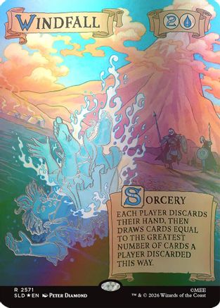 Windfall (SLD-2571) (Out Of Sight Foil) [Secret Lair Drop Series] Foil