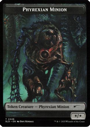 Phyrexian Minion (SLD) // Pegasus (KHC) Double-sided Token (SLD-2446 // 3) [Secret Lair Drop Series]