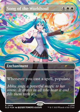 Song of the Worldsoul (SLD-2434) [Secret Lair Drop Series] Foil