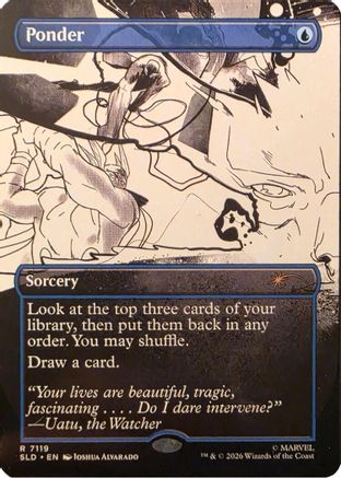 Ponder (SLD-7119) [Secret Lair Drop Series]
