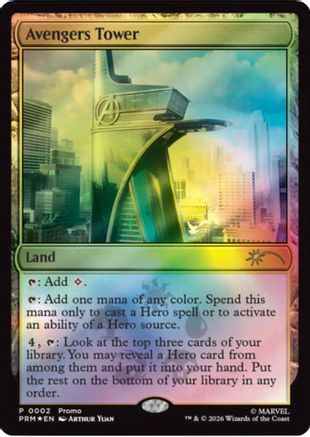 Avengers Tower (UMP-002) [Unique and Miscellaneous Promos] Foil