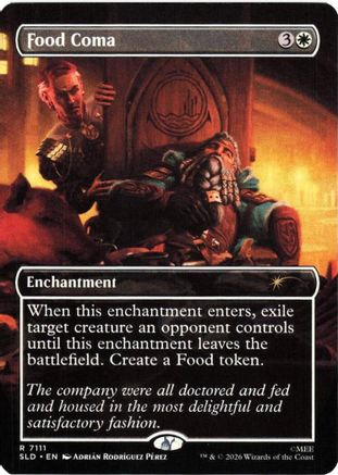 Food Coma (SLD-7111) [Secret Lair Drop Series] Foil