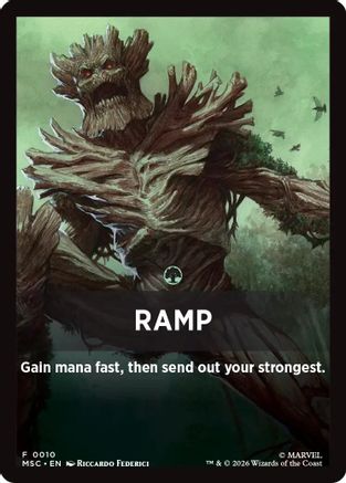 Ramp Theme Card (MSC-010) [Commander: Marvel Super Heroes]
