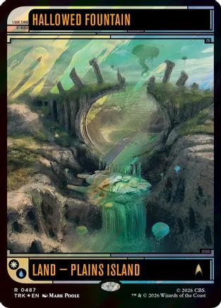 Hallowed Fountain (Surge Foil) (TRK-487) [Star Trek] Foil