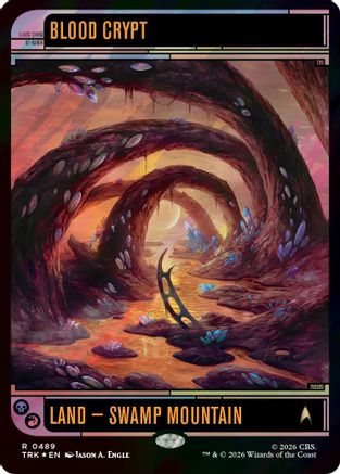 Blood Crypt (Surge Foil) (TRK-489) [Star Trek] Foil