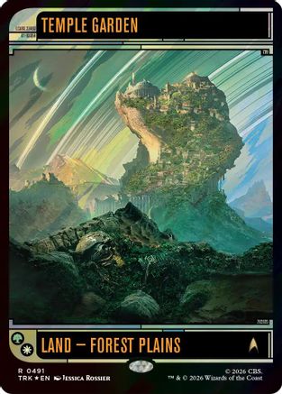Temple Garden (Surge Foil) (TRK-491) [Star Trek] Foil