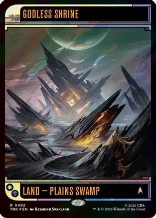 Godless Shrine (Surge Foil) (TRK-492) [Star Trek] Foil