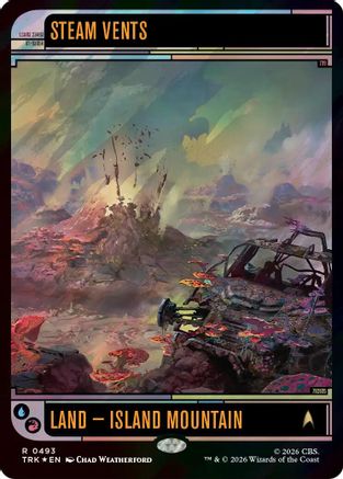 Steam Vents (Surge Foil) (TRK-493) [Star Trek] Foil