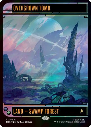 Overgrown Tomb (Surge Foil) (TRK-494) [Star Trek] Foil