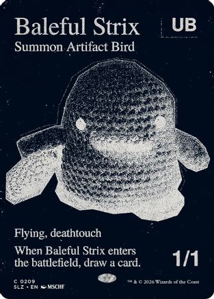 Baleful Strix (SLZ-209) [Secret Lair x MSCHF: The Zeta Set]