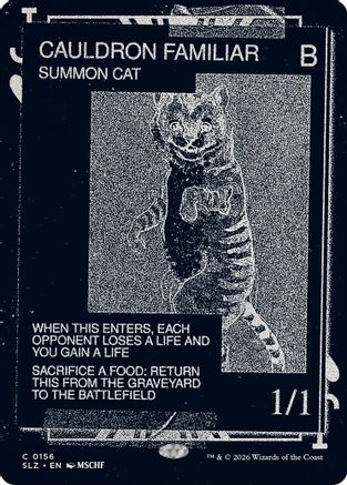 Cauldron Familiar (SLZ-156) [Secret Lair x MSCHF: The Zeta Set]