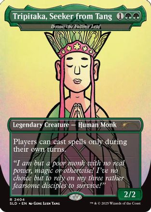 Tripitaka, Seeker from Tang - Dosan the Falling Leaf (SLD-2404) [Secret Lair Drop Series]