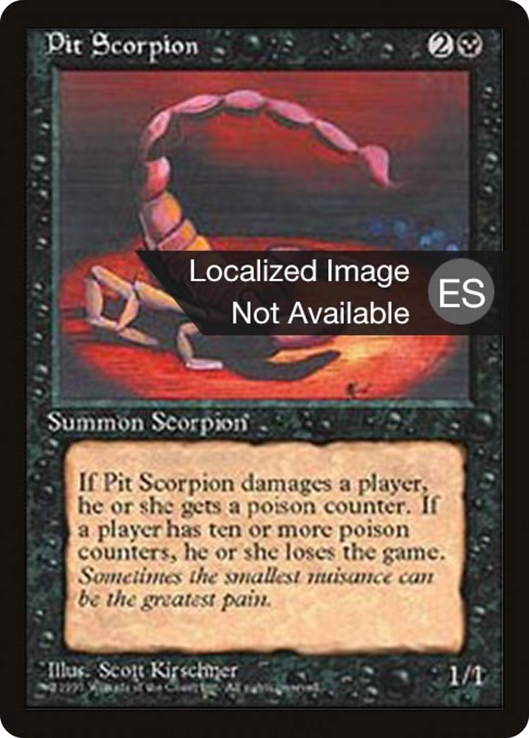 Pit Scorpion [Fourth Edition Foreign Black Border]