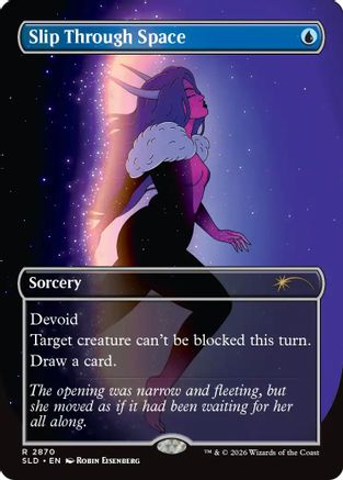 Slip Through Space (SLD-2870) [Secret Lair Drop Series]
