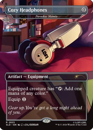 Cozy Headphones - Paradise Mantle (SLD-2825) [Secret Lair Drop Series] Foil