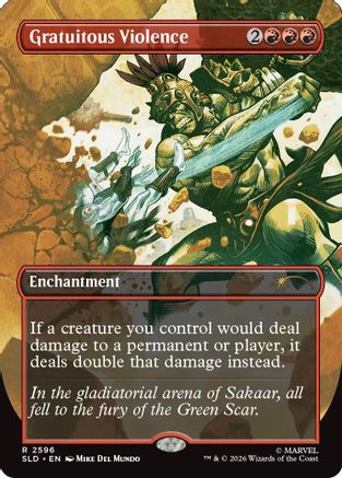 Gratuitous Violence (SLD-2596) [Secret Lair Drop Series]