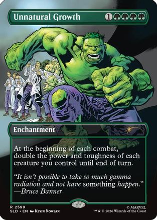 Unnatural Growth (SLD-2599) [Secret Lair Drop Series] Foil